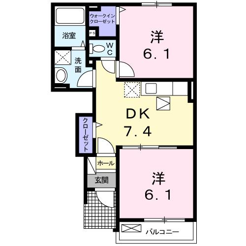 プラシード柿の木坂（103） 間取り図画像