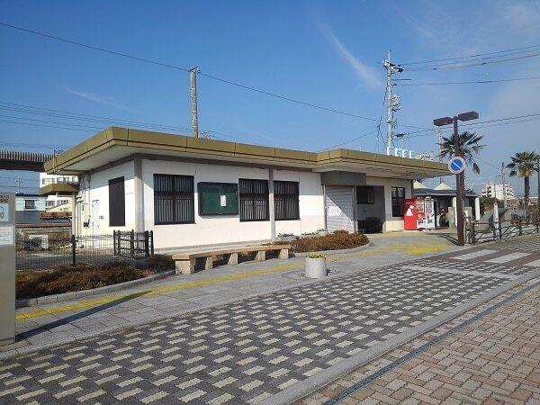 JR宇部線　阿知須駅：1000m