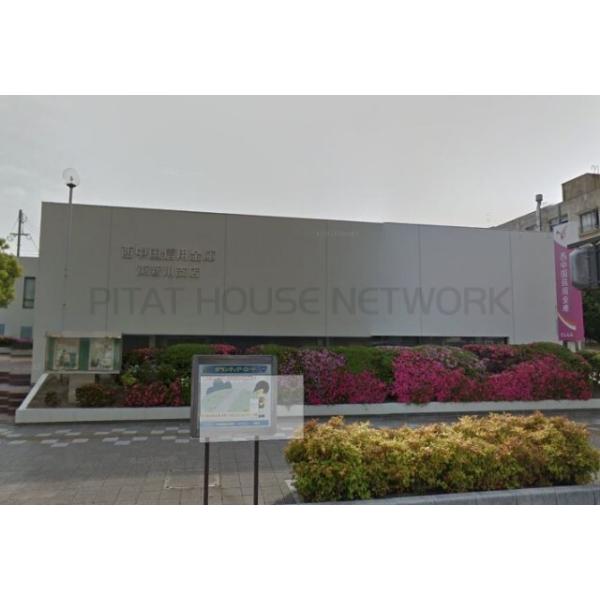 西中国信用金庫東新川支店:278m
