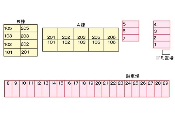 サニー・レジデンス　Ａ（106） 駐車場