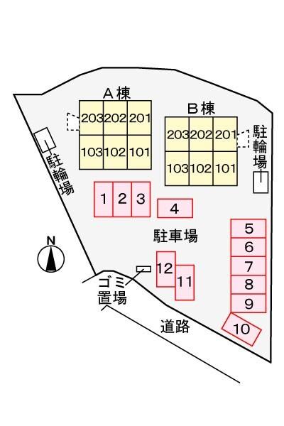 ブライト・ノヴァＡ（203） 駐車場