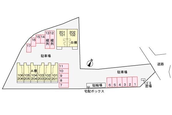 フォレストガーデンヒルズＡ（104） 駐車場