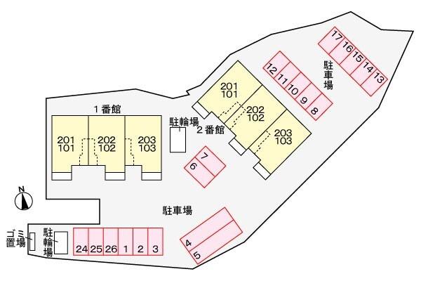 ティーインプレス２番館（201） 共有部分
