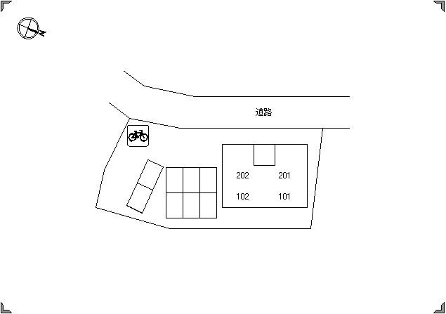 セジュール西桃山　B棟（B202） その他