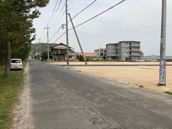 宇部市東岐波土地Ｎ（２号地） 前面道路含む現地写真