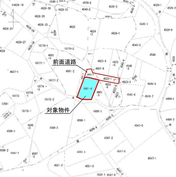 山口市阿知須土地Ｃ 区画図