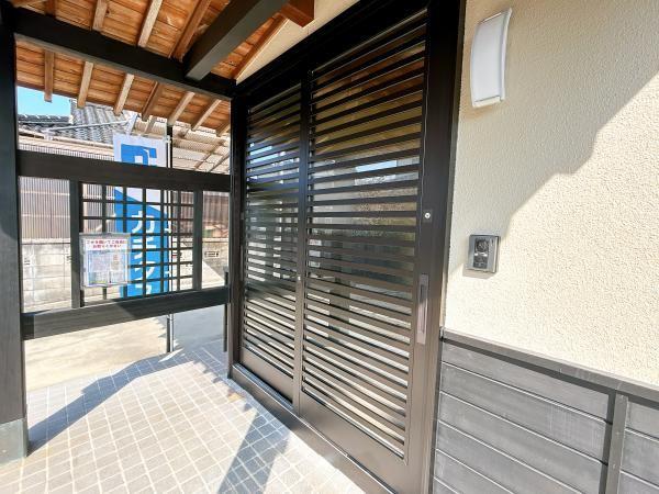 宇部市末広町　戸建て住宅 エントランス