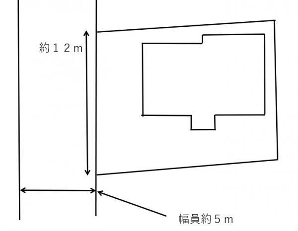 宇部市開４丁目　戸建て 駐車場