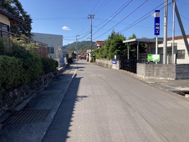 阿東徳佐中事務所 前面道路含む現地写真