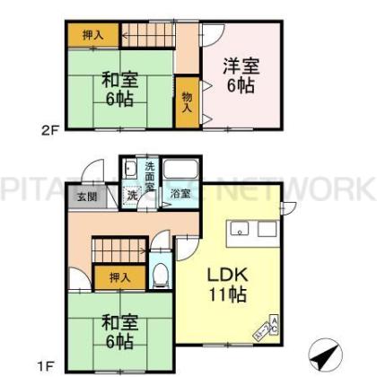  間取り図写真