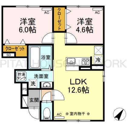  間取り図写真