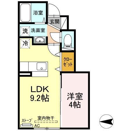 コンフォート（102） 間取り図画像
