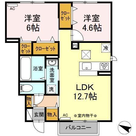 フェリシア（103） 間取り図画像