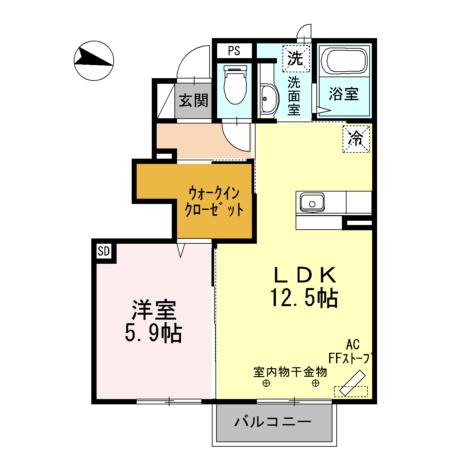  間取り図写真