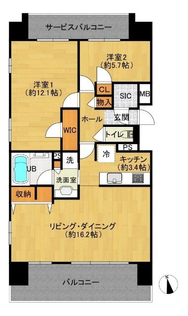  間取り図写真