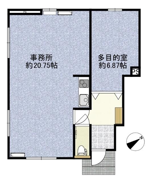 ルグラン相良町事務所（101） 間取り図画像