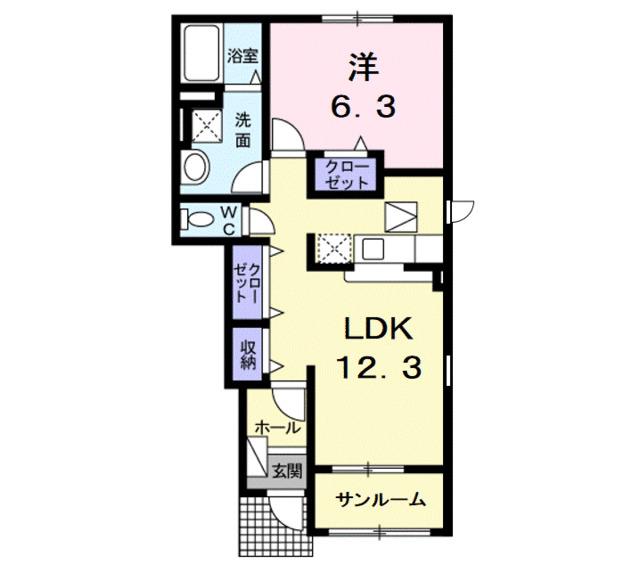 トレスメーラＥ（104） 間取り図画像
