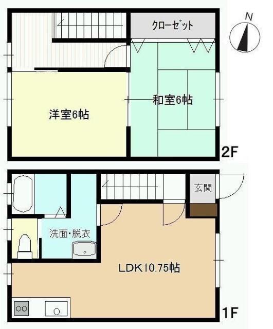 弘和ハウス（A） 間取り図画像