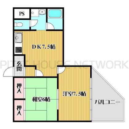  間取り図写真