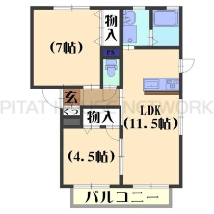  間取り図写真