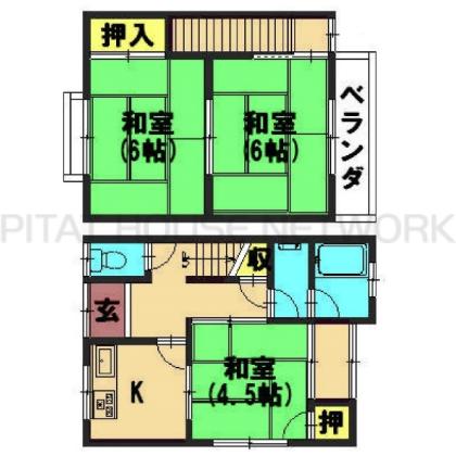  間取り図写真
