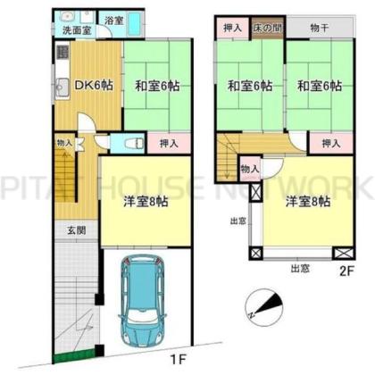  間取り図写真