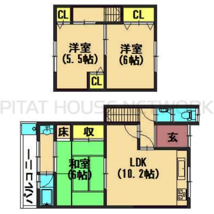  間取り図写真