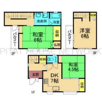  間取り図写真