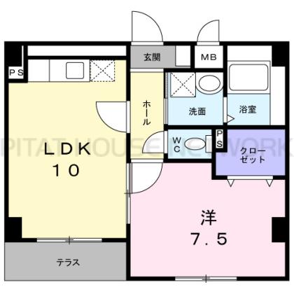  間取り図写真