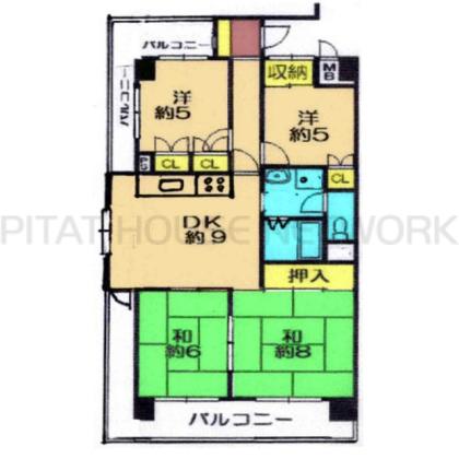  間取り図写真