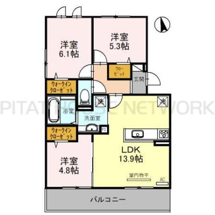  間取り図写真
