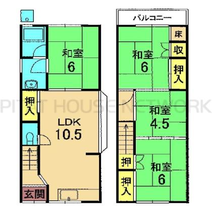  間取り図写真