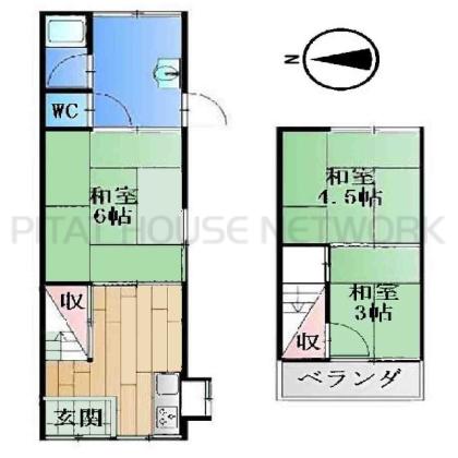  間取り図写真