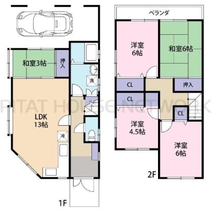  間取り図写真