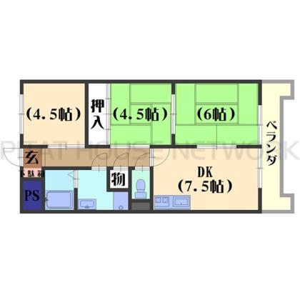  間取り図写真