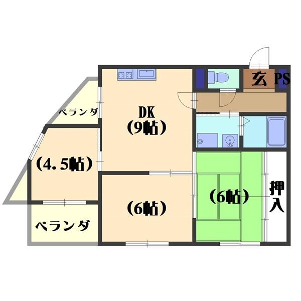  間取り図写真