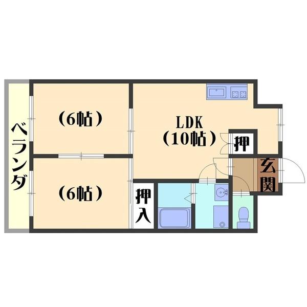 シェモア19（103） 間取り図画像