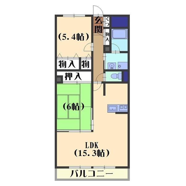 サニーソシア21（101） 間取り図画像