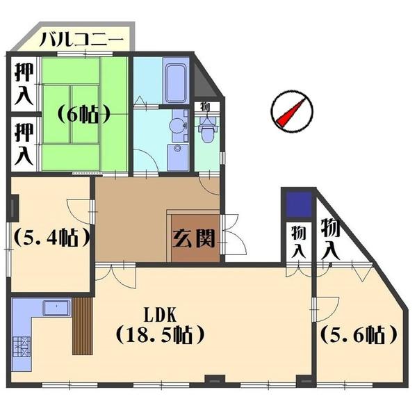  間取り図写真