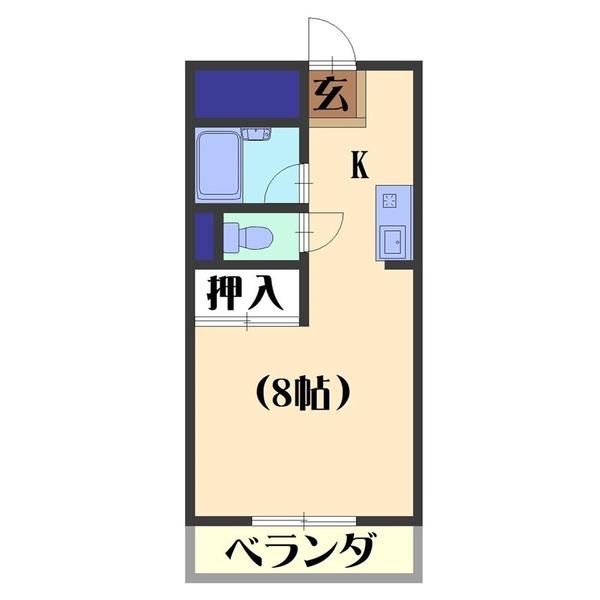 オーク長岡天神JOMO（402） 間取り図画像