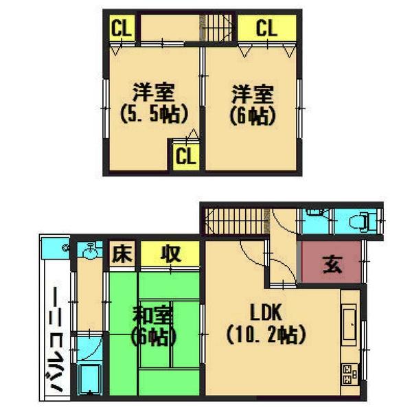  間取り図写真
