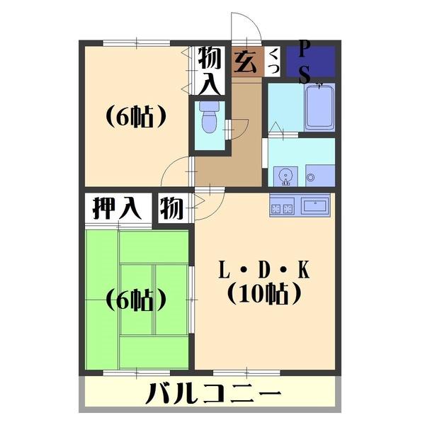 カサベルデ（302） 間取り図画像