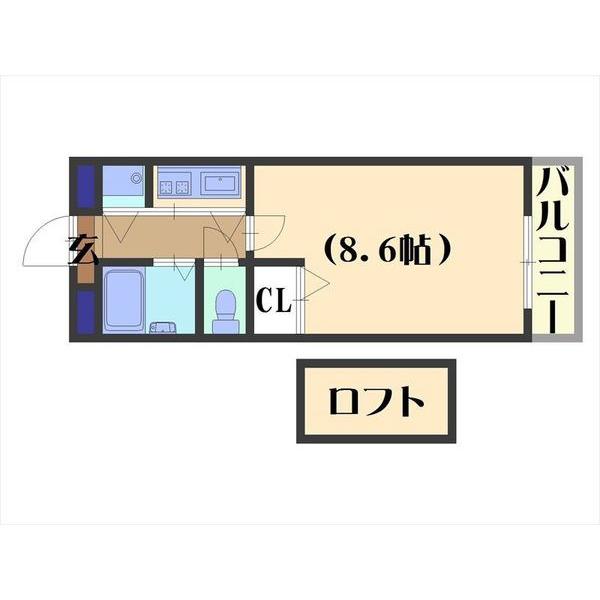 ル・ソレイユ（303） 間取り図画像