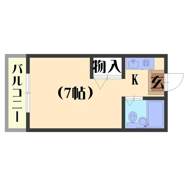 サンリット（207） 間取り図画像