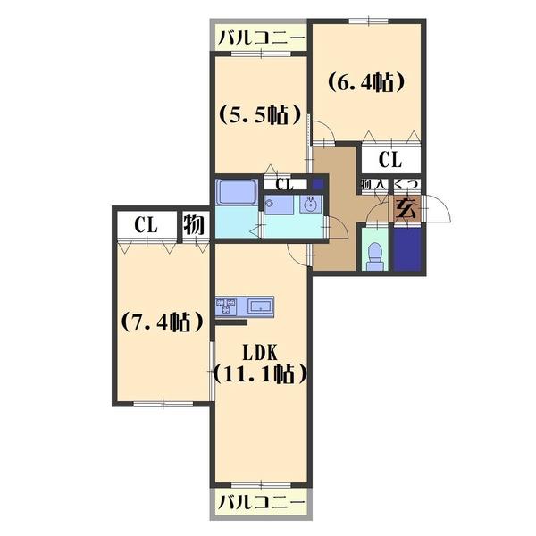 間取り図写真
