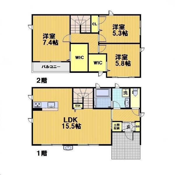  間取り図写真