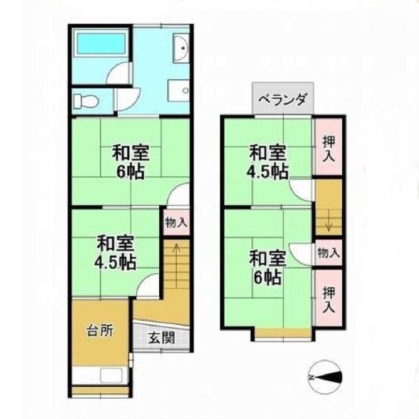  間取り図写真