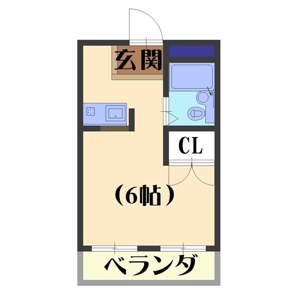 ロイヤルメゾン向日町（301） 間取り図画像
