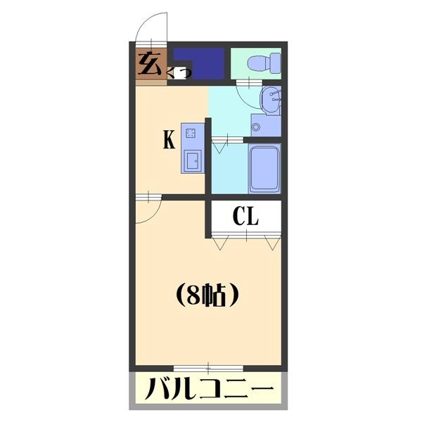 アンプルールクラージュ・ルヴニール（118） 間取り図画像