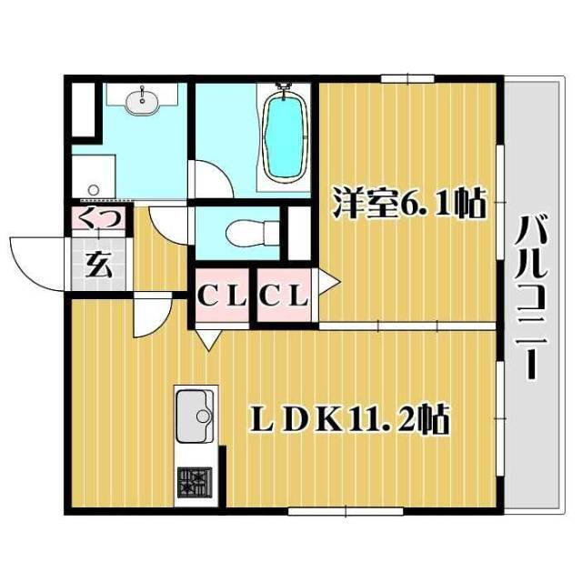 トラウムJTS（103） 間取り図画像